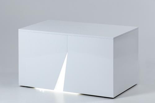 illuminated white bench_2