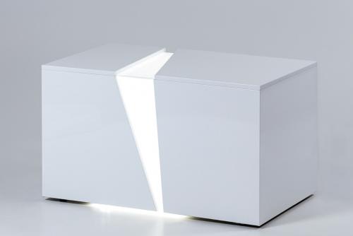 illuminated white bench_4